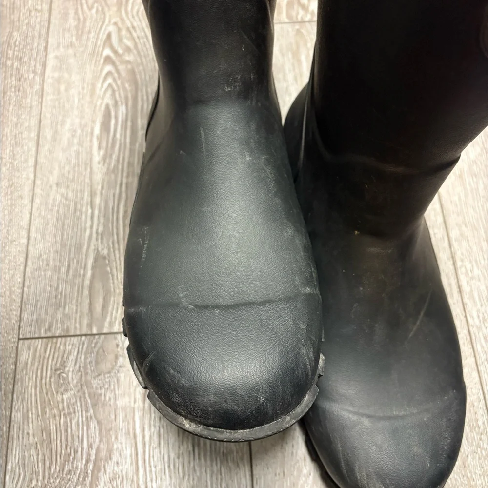 Habit waterproof Black Tall Rubber Boots - Picture 4 of 13